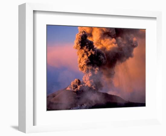 Mt. Etna Summit Vent, Sicily, Italy-Art Wolfe-Framed Photographic Print