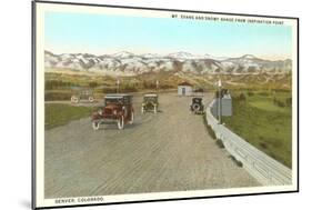 Mt. Evans, Denver, Colorado-null-Mounted Art Print