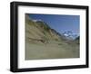 Mt. Everest 8848M and Rongbuk Monastery, Himalayas, Tibet, China-Gavin Hellier-Framed Photographic Print