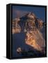 Mt. Everest at Sunset From Rongbuk, Tibet-Vassi Koutsaftis-Framed Stretched Canvas