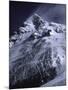 Mt. Everest from South with Dark Blue Sky, Nepal-Michael Brown-Mounted Premium Photographic Print