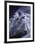 Mt. Everest from South with Dark Blue Sky, Nepal-Michael Brown-Framed Photographic Print