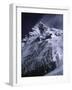Mt. Everest from South with Dark Blue Sky, Nepal-Michael Brown-Framed Photographic Print