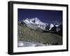 Mt. Everest Seen from the North Side, Tibet-Michael Brown-Framed Photographic Print