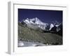 Mt. Everest Seen from the North Side, Tibet-Michael Brown-Framed Photographic Print