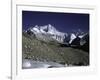 Mt. Everest Seen from the North Side, Tibet-Michael Brown-Framed Photographic Print