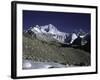 Mt. Everest Seen from the North Side, Tibet-Michael Brown-Framed Photographic Print