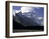 Mt. Everest Seen from the North Side, Tibet-Michael Brown-Framed Photographic Print