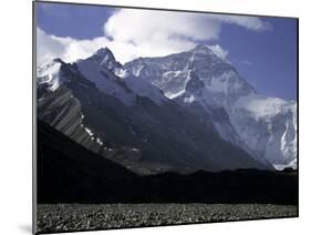 Mt. Everest Seen from the North Side, Tibet-Michael Brown-Mounted Photographic Print
