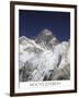 Mt Everest Summit-AdventureArt-Framed Photographic Print