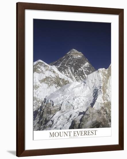 Mt Everest Summit-AdventureArt-Framed Photographic Print