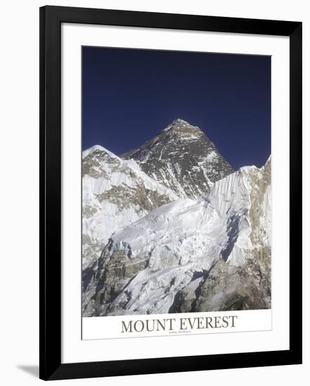 Mt Everest Summit-AdventureArt-Framed Photographic Print