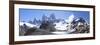 Mt Fitz Roy and Laguna Los Tres, Panoramic View, Fitzroy National Park, Argentina-Mark Taylor-Framed Photographic Print