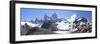 Mt Fitz Roy and Laguna Los Tres, Panoramic View, Fitzroy National Park, Argentina-Mark Taylor-Framed Photographic Print