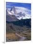 Mt. Fitzroy, Patagonia, Argentina-Walter Bibikow-Framed Photographic Print