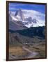 Mt. Fitzroy, Patagonia, Argentina-Walter Bibikow-Framed Photographic Print
