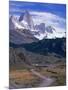 Mt. Fitzroy, Patagonia, Argentina-Walter Bibikow-Mounted Photographic Print