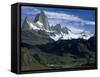 Mt. Fitzroy, Patagonia, Argentina-Walter Bibikow-Framed Stretched Canvas