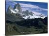Mt. Fitzroy, Patagonia, Argentina-Walter Bibikow-Stretched Canvas
