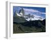 Mt. Fitzroy, Patagonia, Argentina-Walter Bibikow-Framed Photographic Print