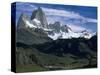 Mt. Fitzroy, Patagonia, Argentina-Walter Bibikow-Stretched Canvas