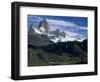 Mt. Fitzroy, Patagonia, Argentina-Walter Bibikow-Framed Photographic Print