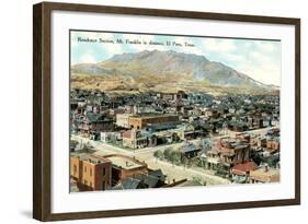 Mt. Franklin, Old El Paso-null-Framed Art Print