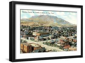 Mt. Franklin, Old El Paso-null-Framed Art Print