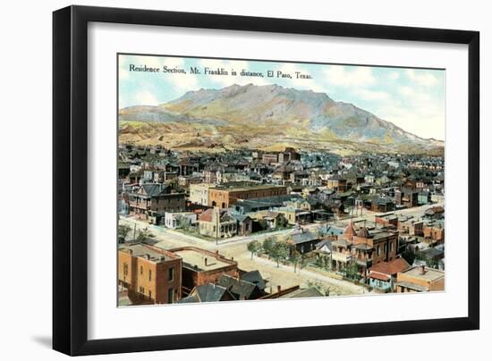 Mt. Franklin, Old El Paso-null-Framed Art Print