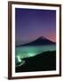 Mt. Fuji and City Lights, Viewed from Mitsu Tohge, Yamanashi, Japan-null-Framed Photographic Print