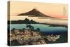 Mt. Fuji and Japanese Village-null-Stretched Canvas