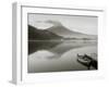 Mt. Fuji and Lake Kawaguchi, Kansai Region, Honshu, Japan-Peter Adams-Framed Photographic Print