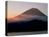 Mt. Fuji and Lake Shoji-null-Stretched Canvas