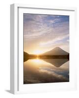 Mt. Fuji and Lake Shoji-null-Framed Photographic Print