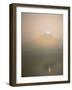 Mt. Fuji and Lake Tanuki-null-Framed Photographic Print