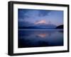 Mt. Fuji and Lake Yamanaka at Dawn-null-Framed Photographic Print