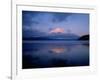 Mt. Fuji and Lake Yamanaka at Dawn-null-Framed Photographic Print