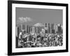 Mt.Fuji and Tokyo Shinjuku Area Skyline, Tokyo, Japan-Steve Vidler-Framed Photographic Print