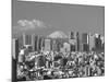 Mt.Fuji and Tokyo Shinjuku Area Skyline, Tokyo, Japan-Steve Vidler-Mounted Photographic Print