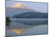 Mt. Fuji and Yamanaka Ko (Lake), Yamanashi, Japan-Christian Kober-Mounted Photographic Print