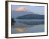 Mt. Fuji and Yamanaka Ko (Lake), Yamanashi, Japan-Christian Kober-Framed Photographic Print