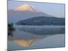 Mt. Fuji and Yamanaka Ko (Lake), Yamanashi, Japan-Christian Kober-Mounted Photographic Print