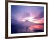 Mt. Fuji at Dawn, Viewed from Lake Motosu, Yamanashi, Japan-null-Framed Photographic Print