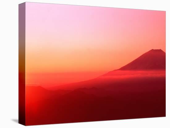 Mt. Fuji at Sunrise-null-Stretched Canvas