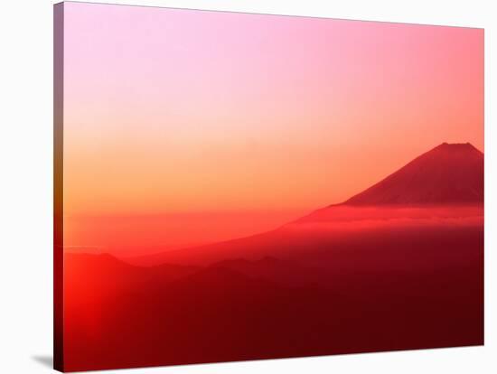 Mt. Fuji at Sunrise-null-Stretched Canvas