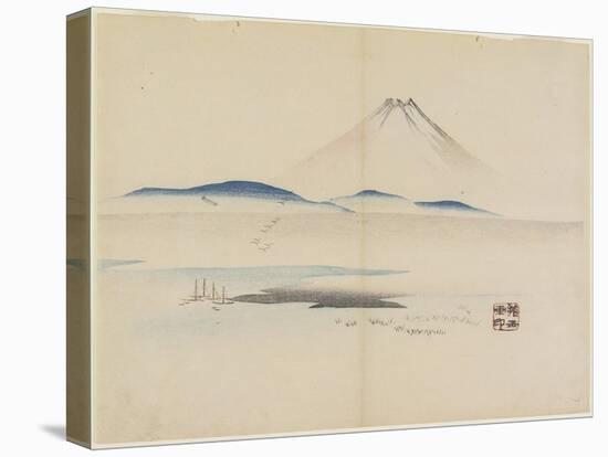 Mt. Fuji, C. 1830-Hogyoku-Stretched Canvas