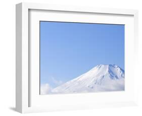 Mt. Fuji covered in snow. Yamanakako, Yamanashi Prefecture, Japan-Masahiro Trurugi-Framed Photographic Print