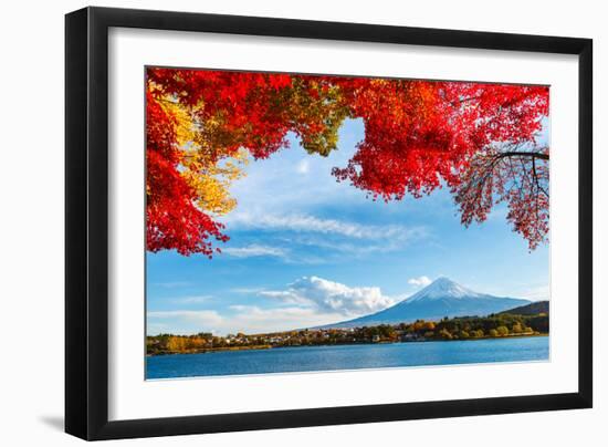 Mt. Fuji in Autumn-ESB Professional-Framed Photographic Print