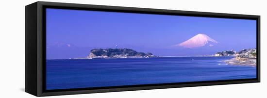 Mt Fuji Kanagawa Japan-null-Framed Stretched Canvas