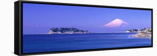 Mt Fuji Kanagawa Japan-null-Framed Stretched Canvas